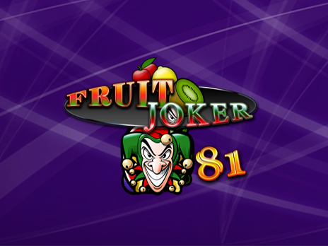 Retro výherný automat Fruit Joker