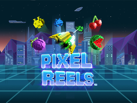 Retro výherný automat Pixel Reels