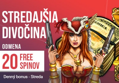 Stredajšia divočina s 20 otočkami zdarma