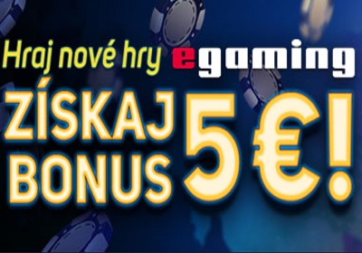 Získaj 5 € bonus v Niké kasíne