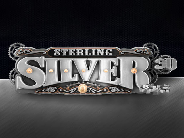 Klasický výherný automat Sterling Silver 3D 