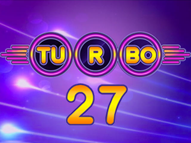 Retro výherný automat Turbo 27