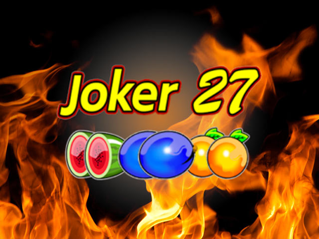 Retro výherný automat Joker 27