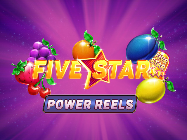 Ovocný výherný automat Five Star Power Reels