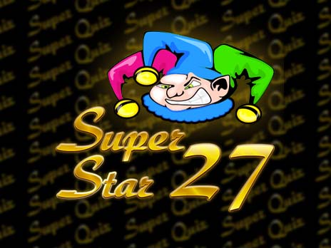 Retro výherný automat Super Star 27