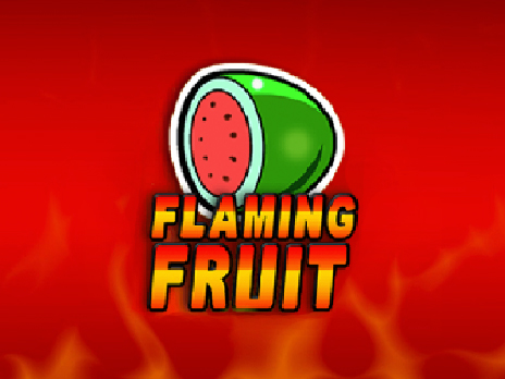 Retro výherný automat Flaming Fruit